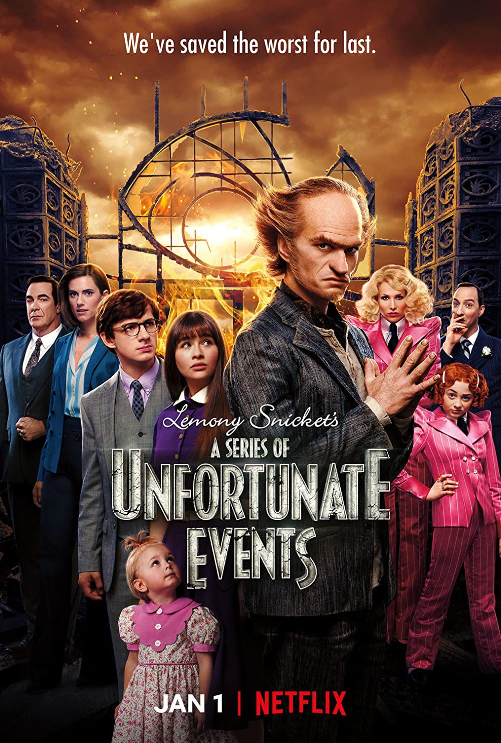 A Series of Unfortunate Events (2021) S01 Hindi Dubbed Complete Netflix Series download full movie