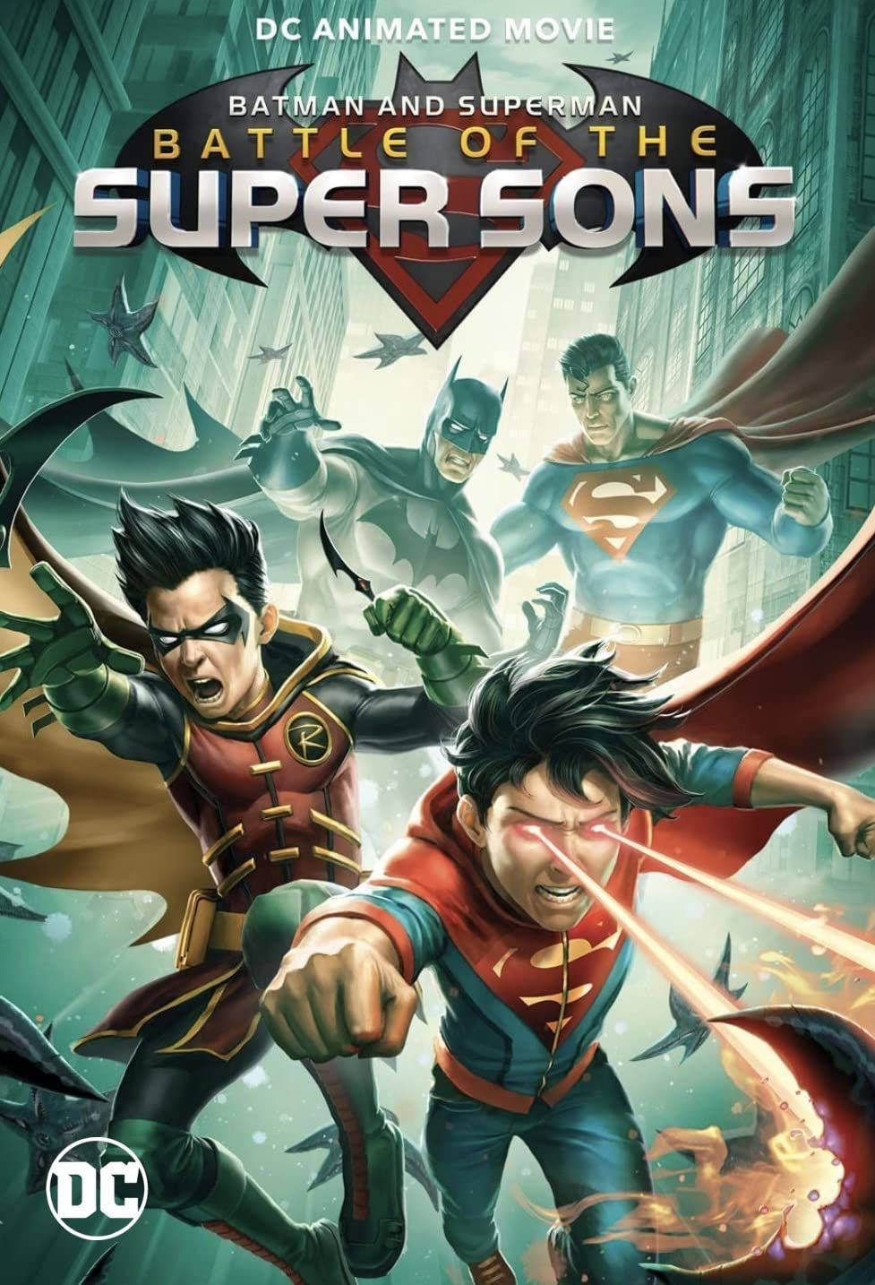 Batman and Superman: Battle of the Super Sons (2022) Bengali Dubbed (Unofficial) WEBRip download full movie