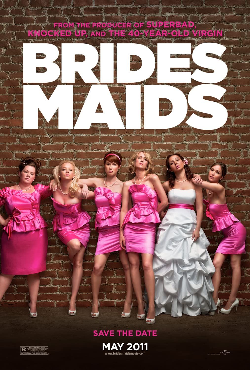 Bridesmaids (2011 Hindi Dubbed BluRay download full movie