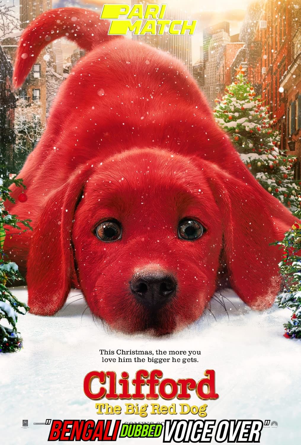 Clifford the Big Red Dog (2021) Bengali (Voice Over) Dubbed WEBRip download full movie