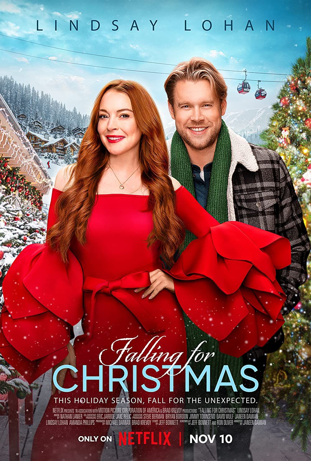 Falling for Christmas (2022) Hindi Dubbed NF HDRip download full movie