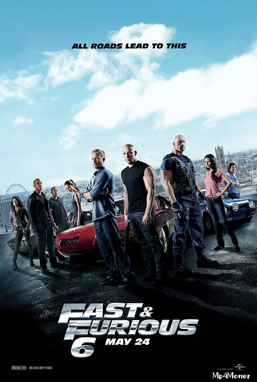 Fast and Furious 6 (2013) Hindi ORG Dubbed BluRay download full movie