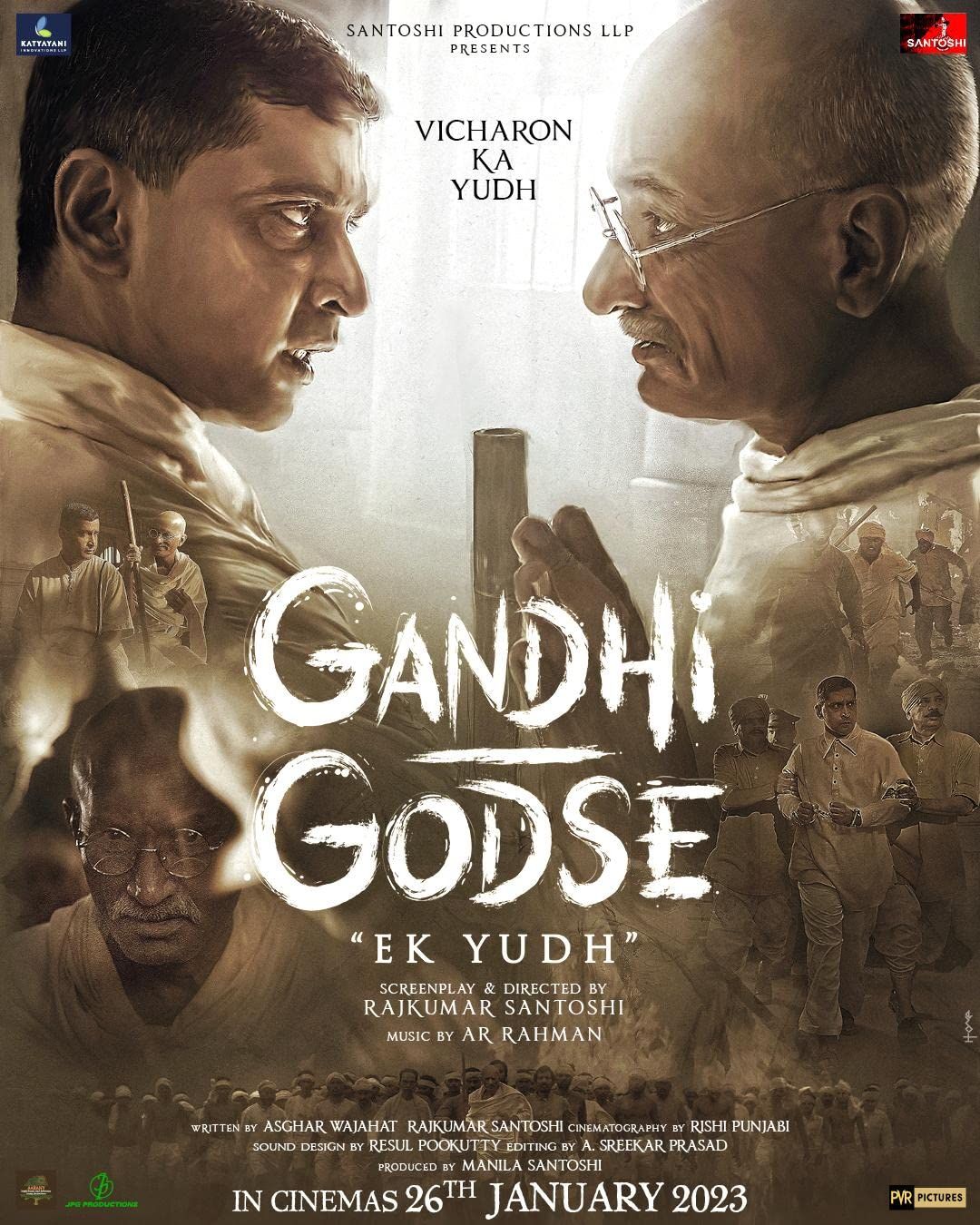 Gandhi Godse Ek Yudh 2023 Bengali Dubbed (Unofficial) WEBRip download full movie