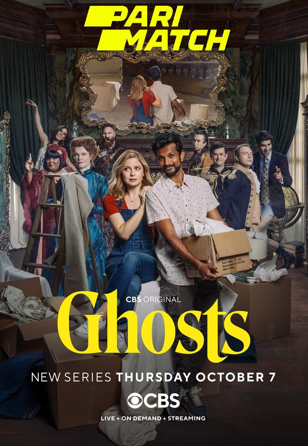 Ghosts (2021) Season 1 Hindi (Voice Over) Dubbed TV Series download full movie