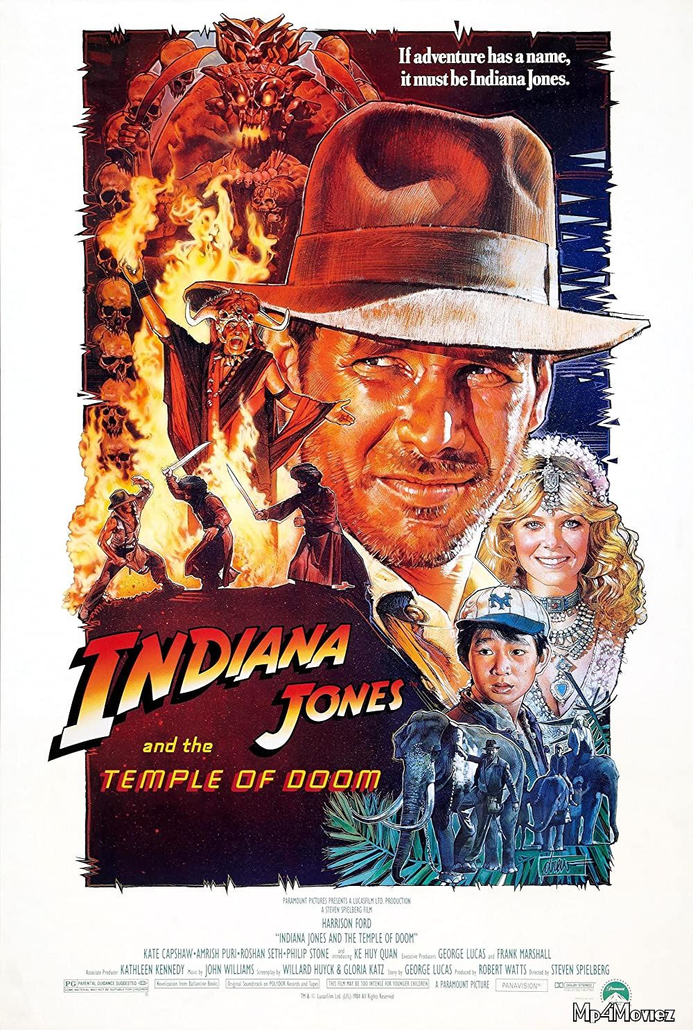 Indiana Jones And The Temple Of Doom (1984) Hindi Dubbed BluRay download full movie