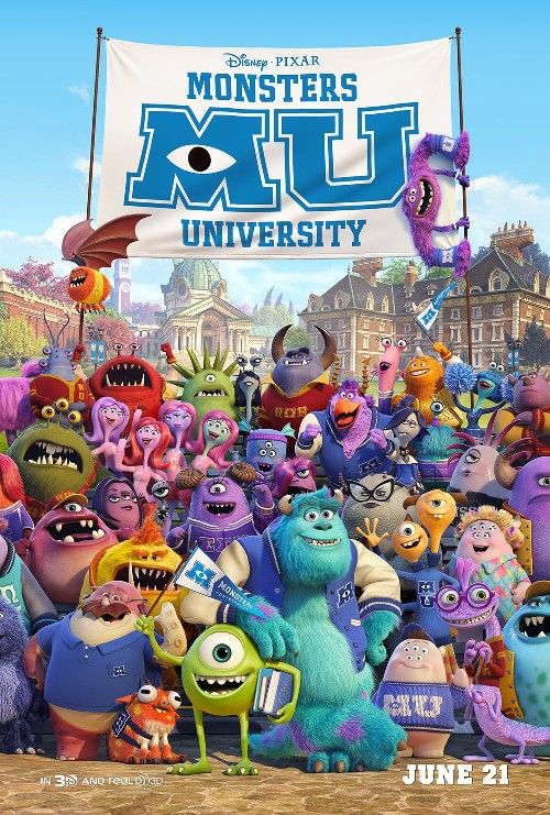 Monsters University (2013) Hindi Dubbed download full movie