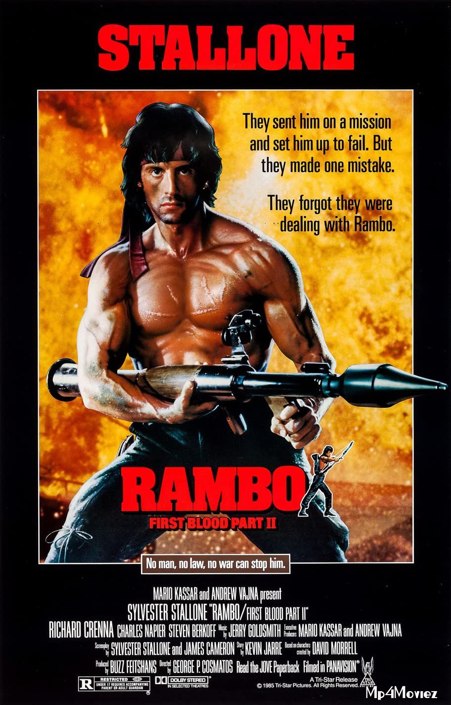 Rambo First Blood Part II 1985 Hindi Dubbed Full Movie download full movie
