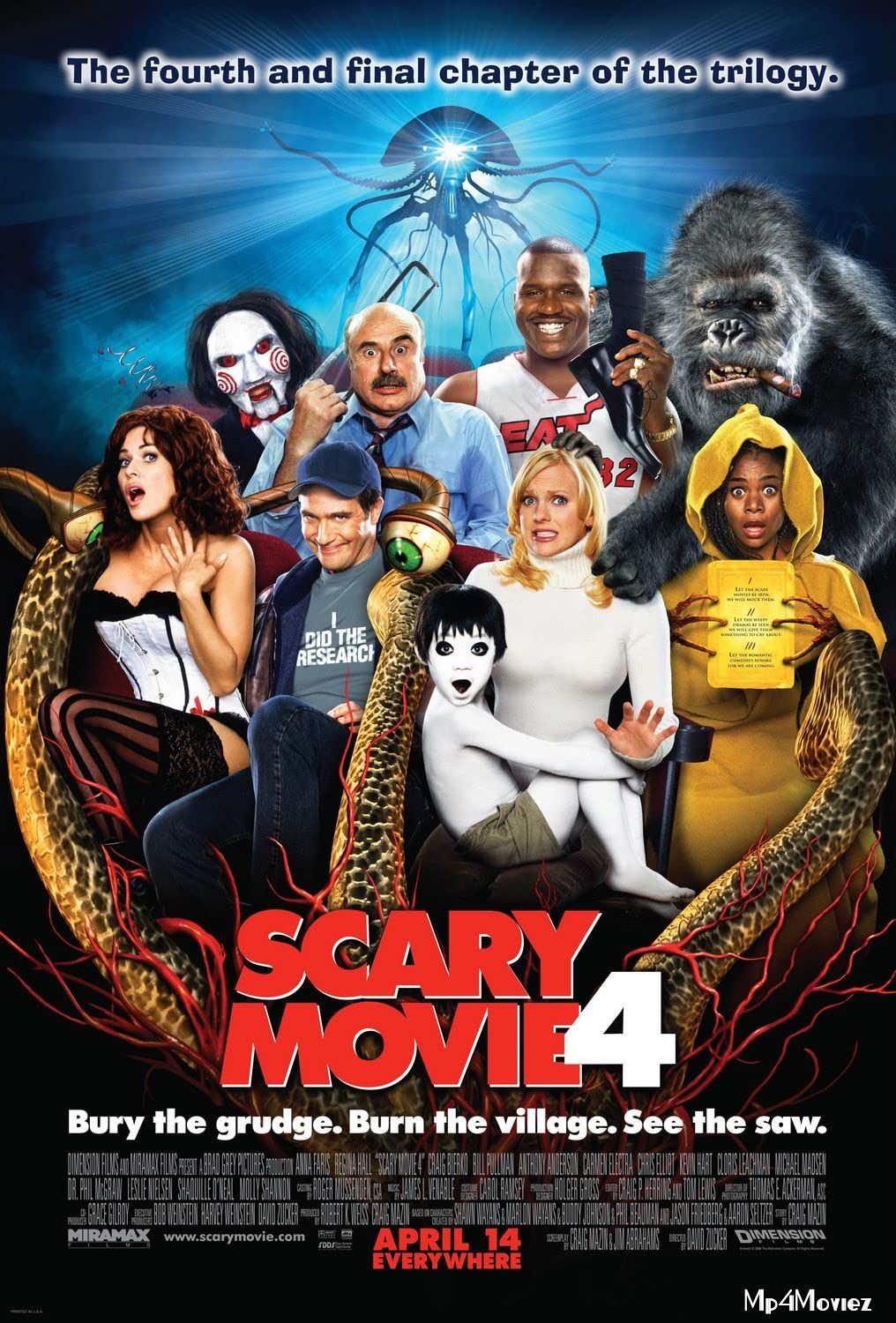 Scary Movie 4 (2006) Hindi Dubbed BRRip download full movie