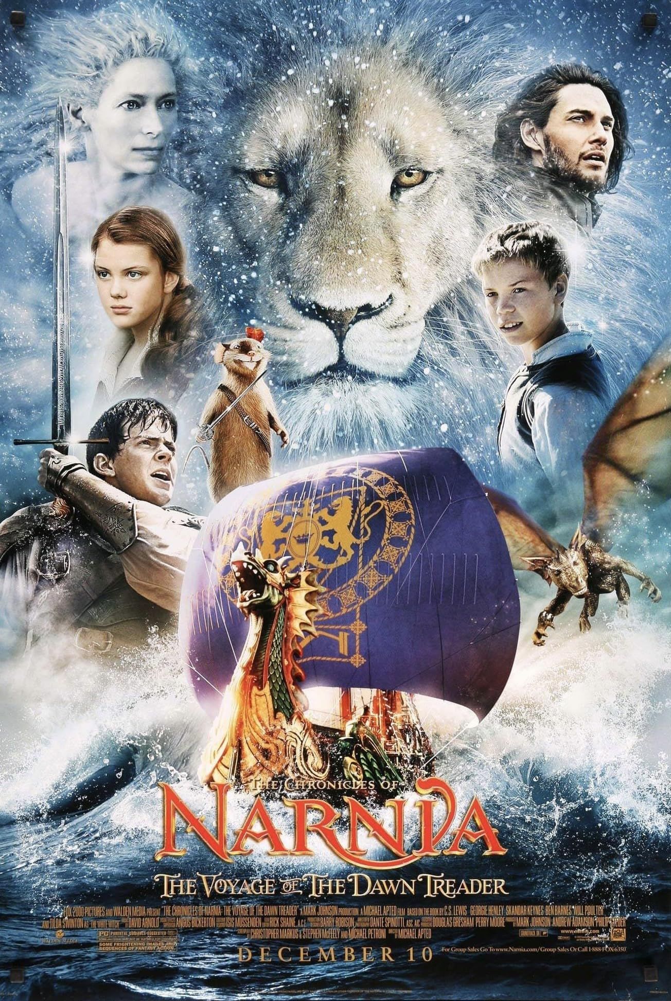 The Chronicles of Narnia The Voyage of the Dawn Treader 2010 Hindi Dubbed Movie download full movie