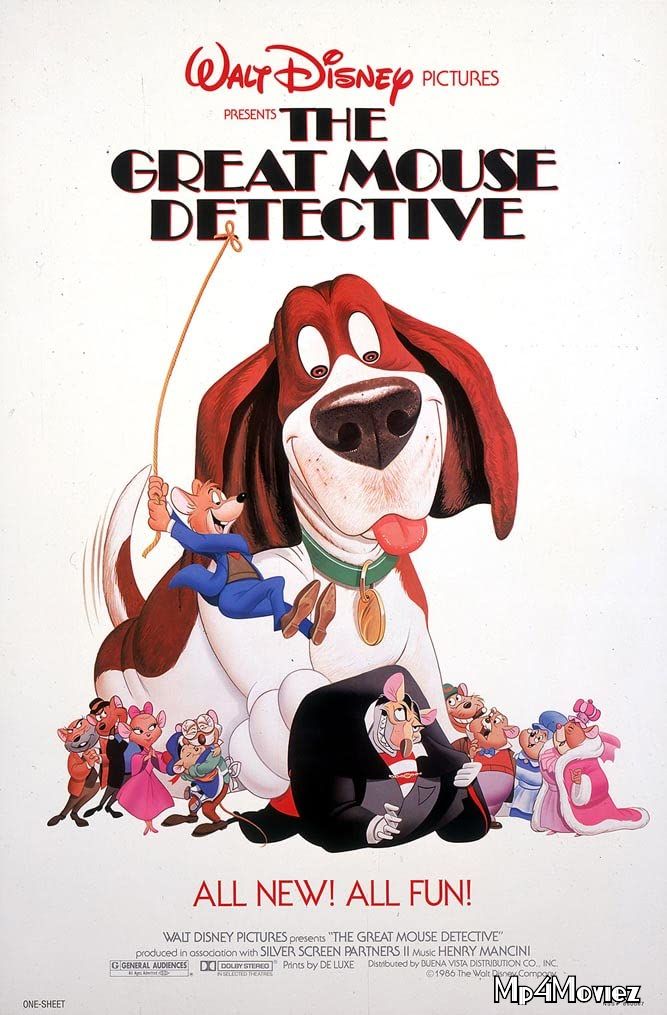 The Great Mouse Detective (1986) Hindi Dubbed BRRip download full movie