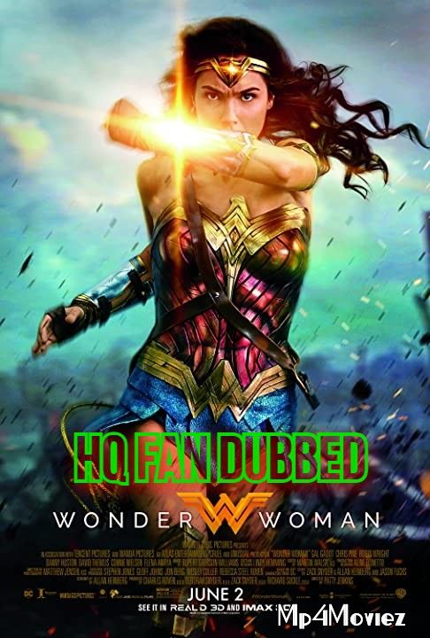 Wonder Woman (2017) Hindi (HQ Fan Dubbed) BluRay download full movie