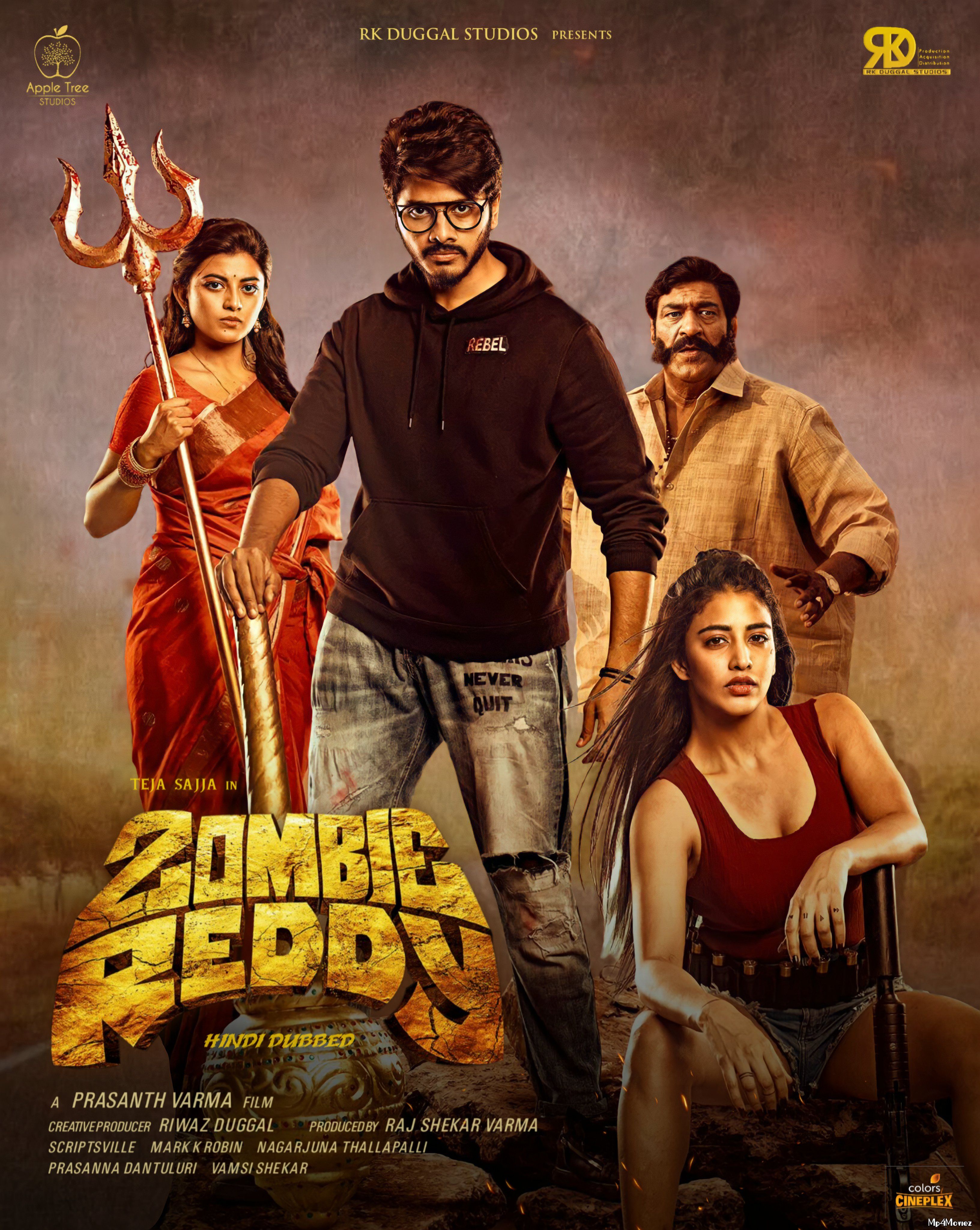 Zombie Reddy (2021) ORG Hindi Dubbed HDRip download full movie